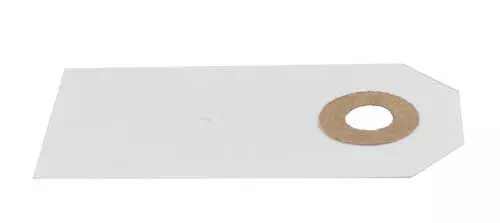 Manilla - 50 stk - Hvid - 8x4 cm