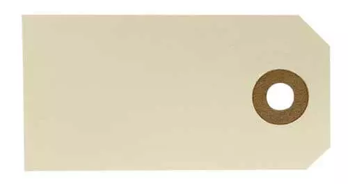 Manilla - 50 stk - creme 8x4 cm