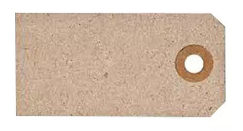 Manilla - 50 stk - Genbrugspapir - 8x4cm