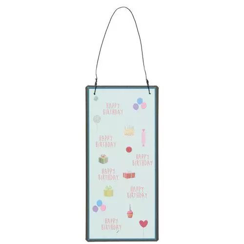 Metalskilt - Happy Birthday