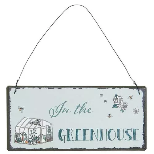 Metalskilt - In the Greenhouse