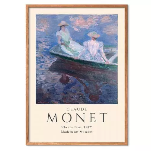 Claude Monet - On the boat