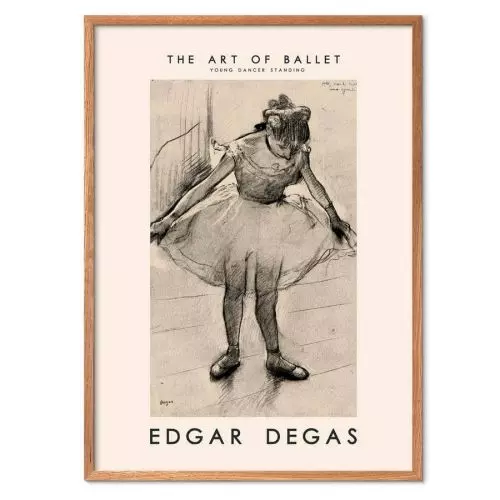 Museums Plakat - Edgar Degas The art of ballet