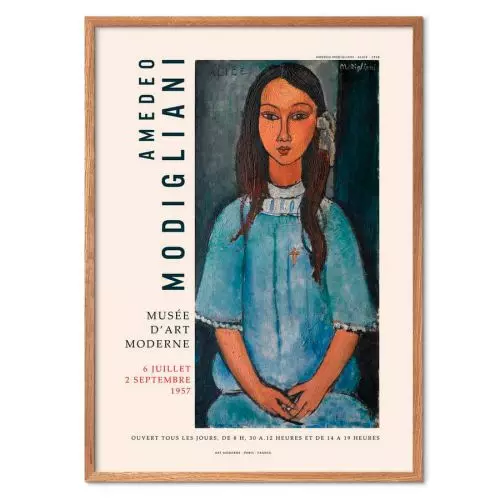 Amedo Modigliani - Exhibition Print