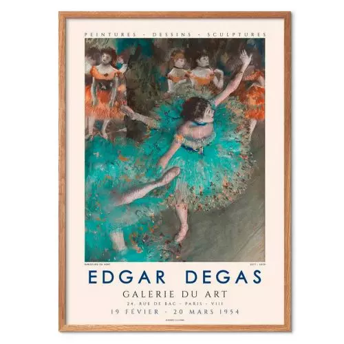 Edgar Degas - Exhibition print