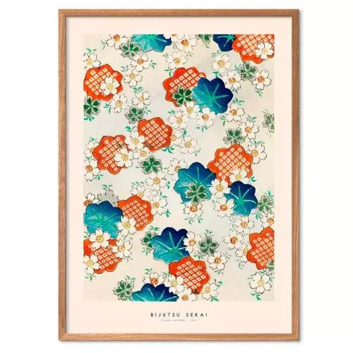 Bijutsu Sekai - Floral pattern 02