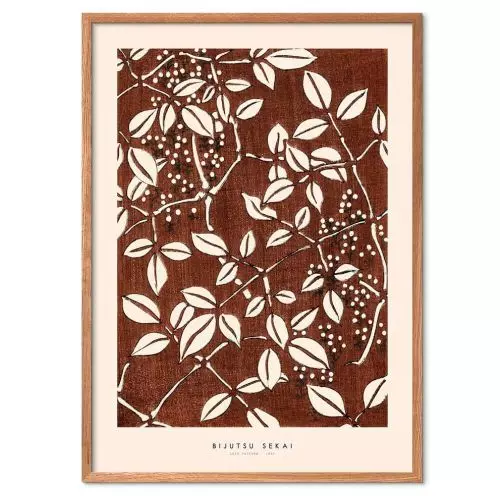 Bijutsu Sekai - Leaf pattern