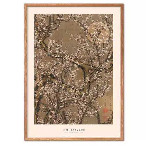 Ito Jakuchu - White plum blossoms