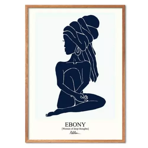 Morais Artworks - Ebony Blå