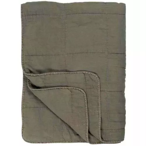 Ib Laursen Quilt Tæppe - Jord/Soil