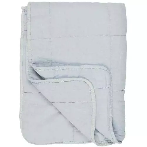 Ib Laursen Quilt Tæppe - Lyseblå