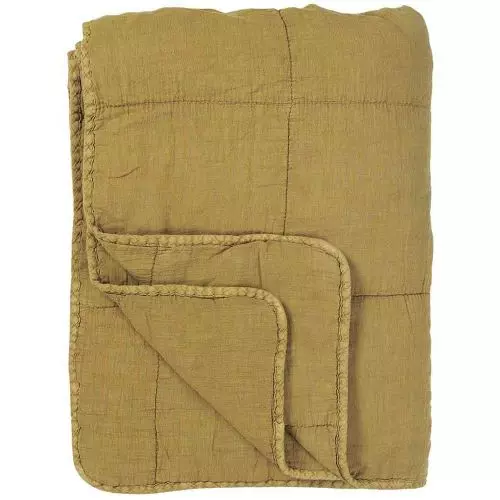 Ib Laursen Quilt Tæppe - Mustard