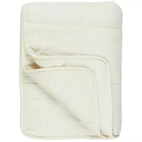 Ib Laursen Quilt Tæppe - Butter Cream