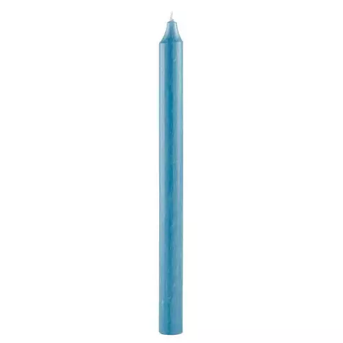 Rustiklys 30 cm - Støvblå