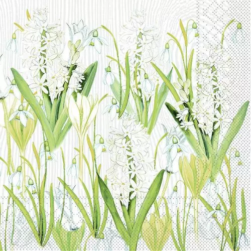 Mank Frokostserviet 3-lags 100stk - Amelie