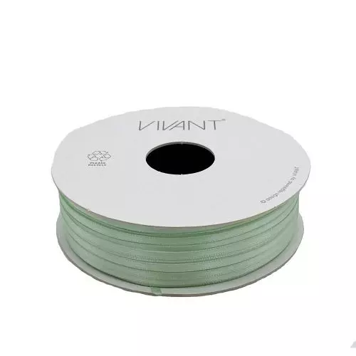 Satin Bånd 3mm x 50m - Mintgrøn