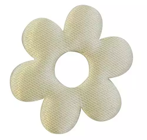 Satinblomster 24stk - Creme