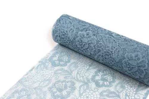 Sizolace Rose 30cm x 5m - Lyseblå