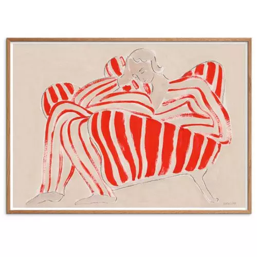 Sofia Lind - Red Chair