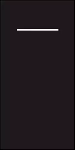 Sovie bestikserviet - 12stk Sort