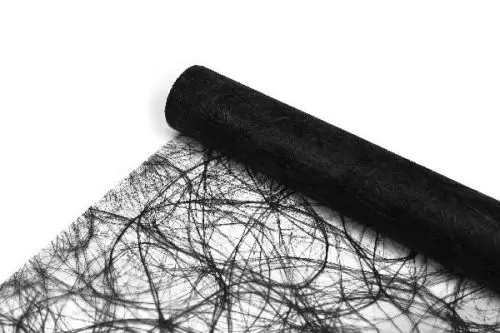 Sizoweb bordløber - 30 cm x 5 meter - Sort