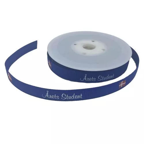 Bånd Årets Student 20m - Blå