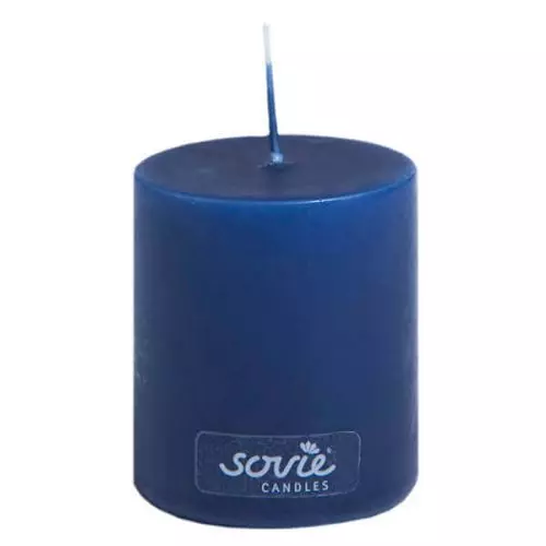 Bloklys Mørkeblå 5x6