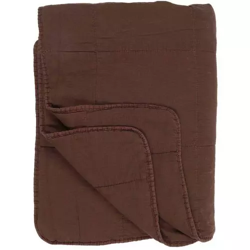 Quilt tæppe - Nutmeg