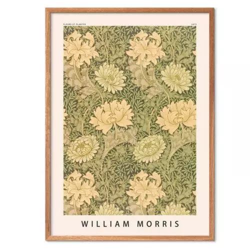 William Morris - Green flowers