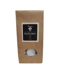 Fyrfadslys 12stk 4 timer - Hvid