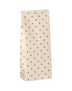 Klodsbundspose røde hjerter