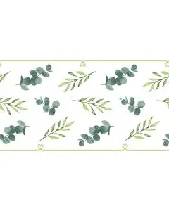 Mank Bordløber 20m x 33cm  - Eukalyptus