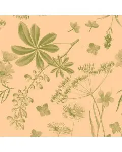 Mank Stoflignede Middagsserviet 50stk - Opus Flora