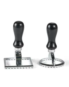 HOLM Raviolistempel 2stk - Sort/Metal