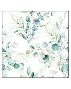Ambiente frokostserviet 33x33cm 3-lags 20stk - Eucalyptus All Over