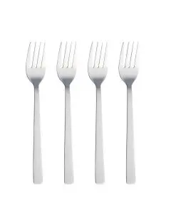 RAW Gaffel 4stk - Blank Stål