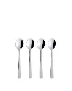 RAW Kaffeske 4stk - Blank Stål