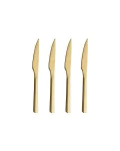 RAW Steakkniv 4stk - Guld