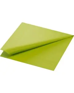 Duni serviet 33x33cm 3-lags 125stk - Kiwi