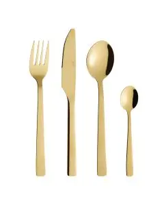 RAW Bestiksæt 48 dele - Guld