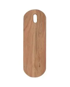 Tapasbræt oval m/ovalt hul akacietræ - 45cm