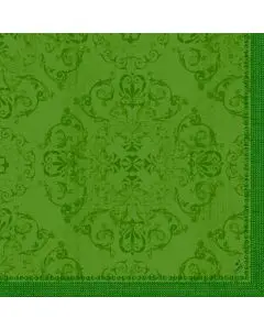 Dunilin Stofligende Middagsserviet 45stk - Opulent Leaf Green