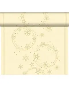 Dunicel Bordløber 40cm x 24m - Star Shine Cream