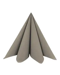 Dunisoft Stofligende Middagsserviet 60stk - Greige