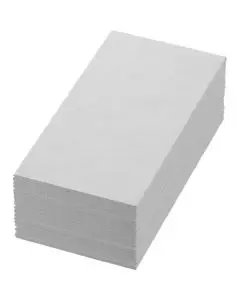 Dunisoft Stofligende Serviet 40x40cm 1/8 60stk - Hvid
