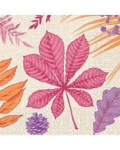 Duni Frokostserviet 3-lags 50stk - Bright Autumn