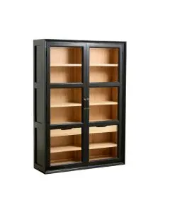 Nordal VIVA vægskab med 2 låger - Sort