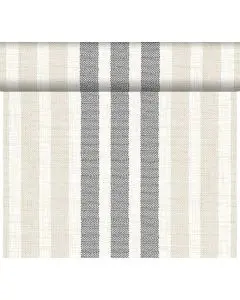 Dunicel Bordløber 40cm x 24m - Rigato Black