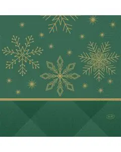 Duni Frokostserviet 3-lags 50stk - Rhombus Green