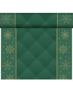 Dunicel Bordløber 40cm x 24m - Rhombus Green